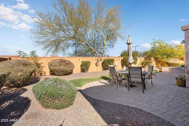 view of patio