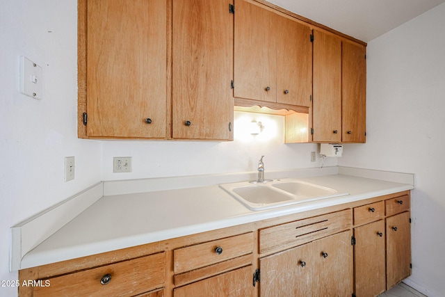 kitchen featuring sink