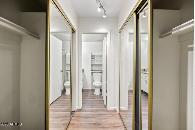 930 N Mesa Dr Unit 1079, Mesa, AZ 85201 - walk in closet featuring light wood-style floors and visible vents