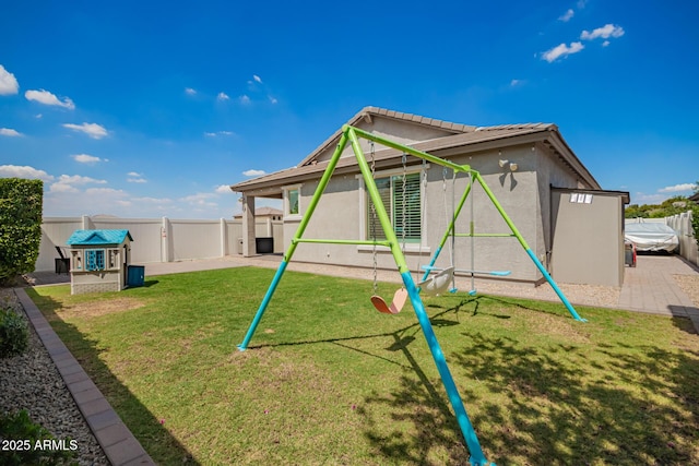 6550 S 24th Pl, Phoenix, AZ 85042 - view of jungle gym with a patio