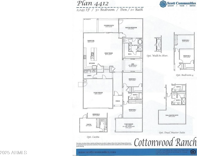 1241 E Palo Verde Dr, Casa Grande, AZ 85122 - floor plan / room layout