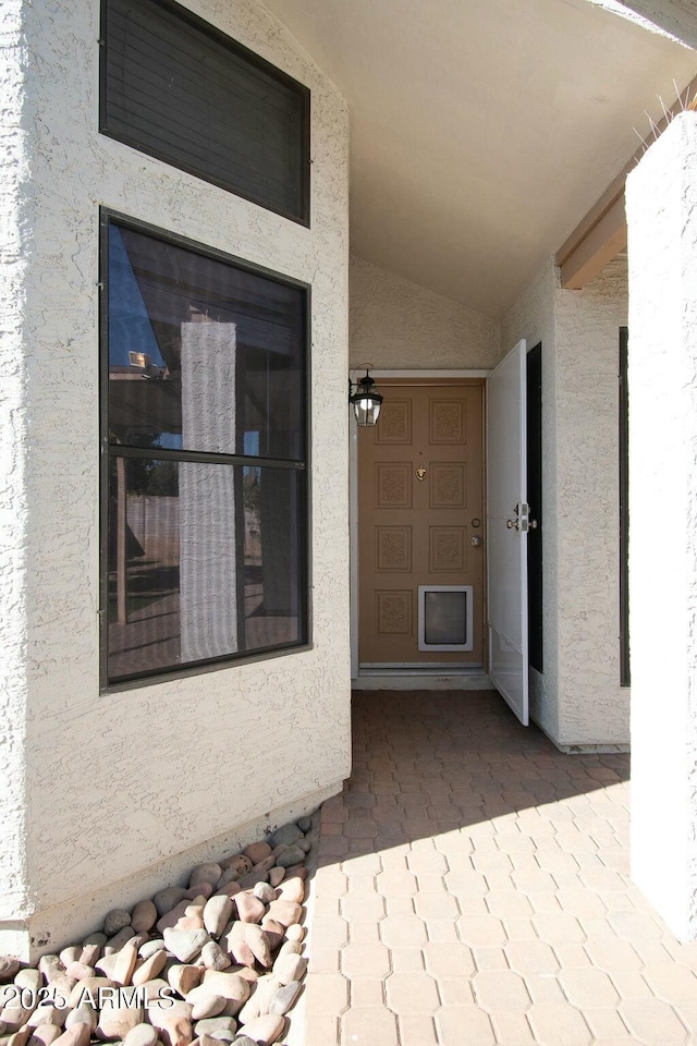 view of property entrance