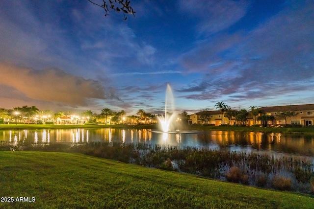 property view of water