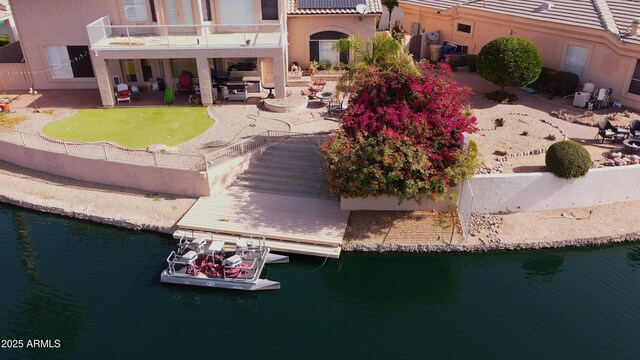 5281 W Quail Ave, Glendale, AZ 85308 - aerial view of property and surrounding area featuring a large body of water