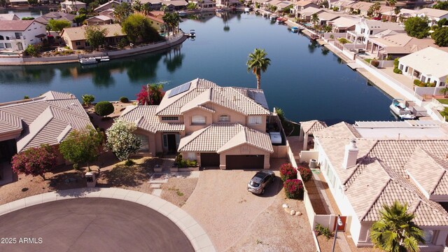 5281 W Quail Ave, Glendale, AZ 85308 - aerial view of residential area featuring a large body of water