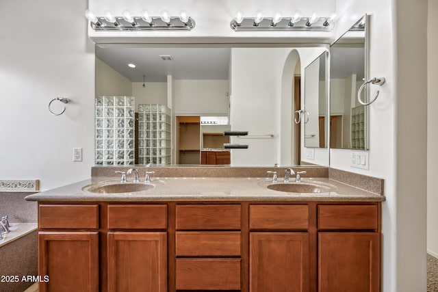 19245 W Pasadena Ave, Litchfield Park, AZ 85340 - bathroom featuring double vanity