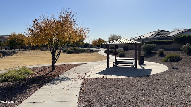 surrounding community featuring a gazebo