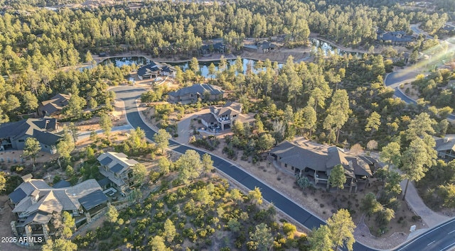 drone / aerial view featuring a residential view