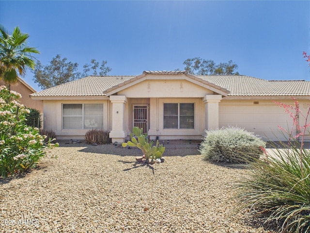 13431 N 30th St, Phoenix, AZ 85032 - single story home featuring a garage, a tiled roof, and stucco siding
