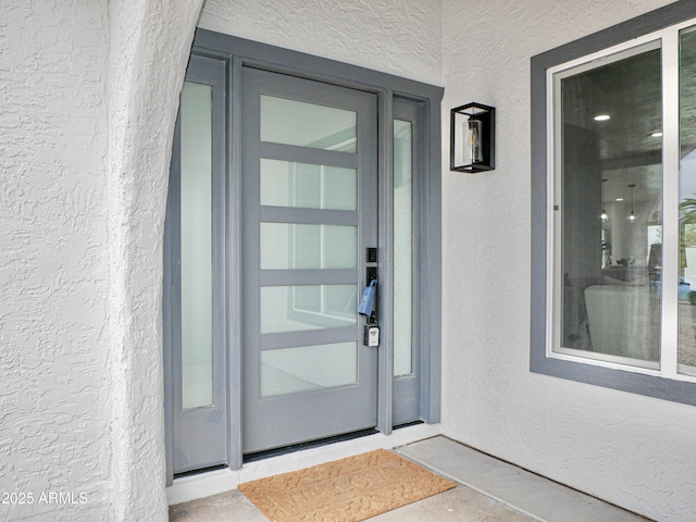 6401 E Eugie Ter, Scottsdale, AZ 85254 - property entrance with stucco siding
