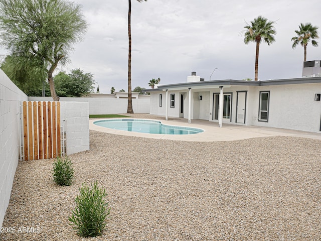 6401 E Eugie Ter, Scottsdale, AZ 85254 - view of swimming pool with a fenced backyard and a patio