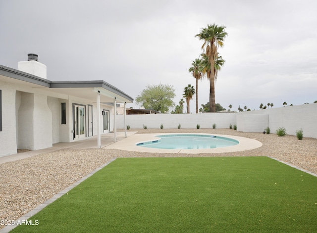 6401 E Eugie Ter, Scottsdale, AZ 85254 - view of swimming pool featuring a patio area