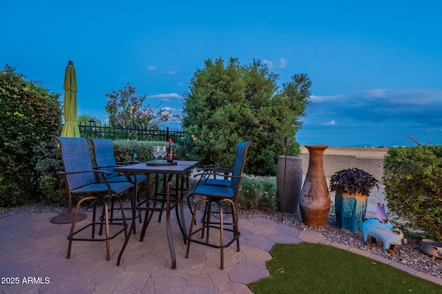 1617 E Copper Holw, Queen Creek, AZ 85140 - view of patio with outdoor dining area