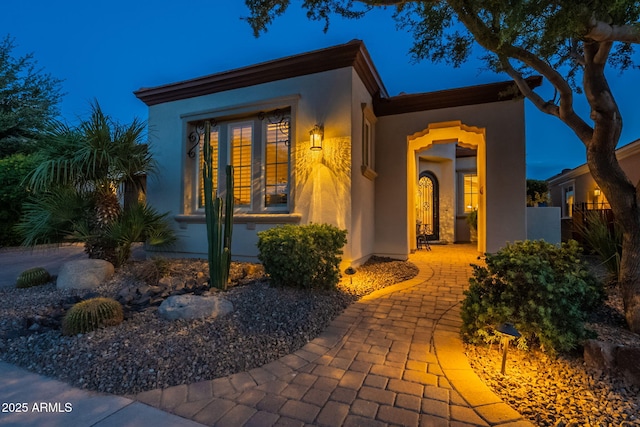1617 E Copper Holw, Queen Creek, AZ 85140 - view of front of home featuring stucco siding
