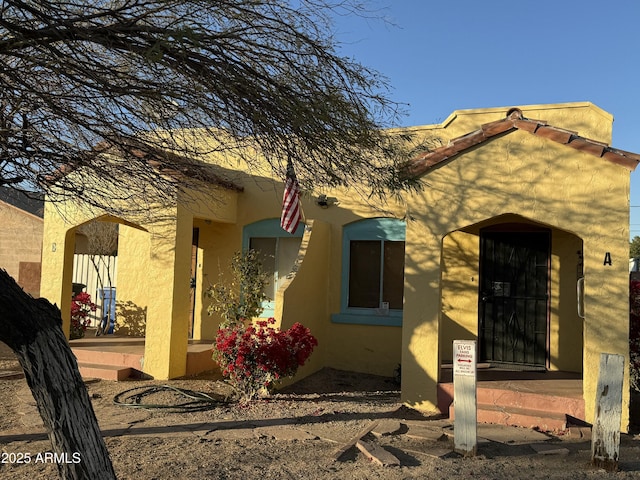 view of rear view of house