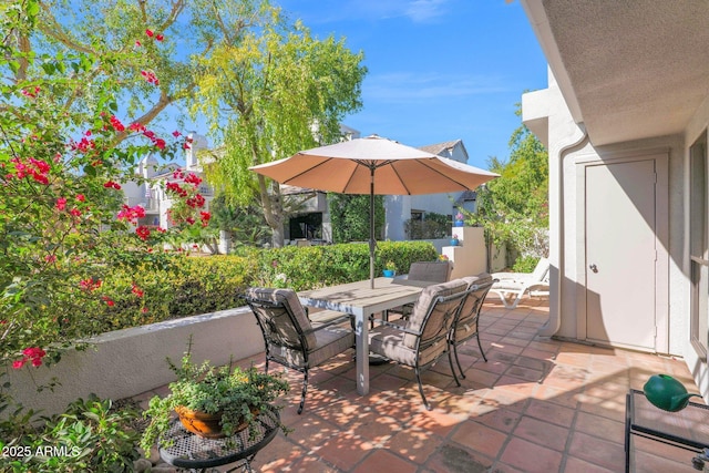 view of patio