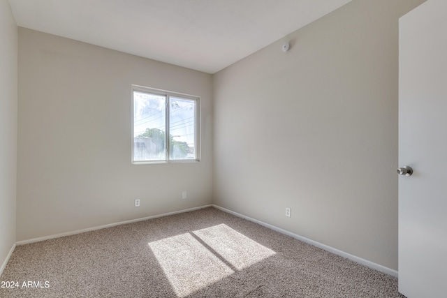 spare room with carpet flooring