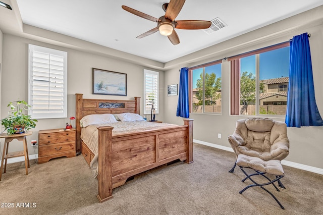 12932 W Cassia Trl, Peoria, AZ 85383 - bedroom with carpet flooring and ceiling fan