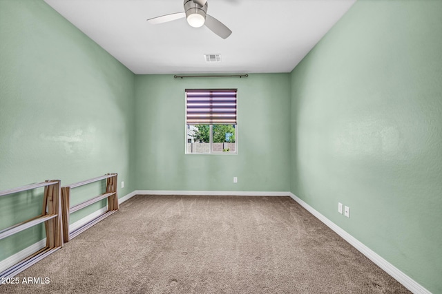12932 W Cassia Trl, Peoria, AZ 85383 - carpeted empty room featuring ceiling fan and baseboards