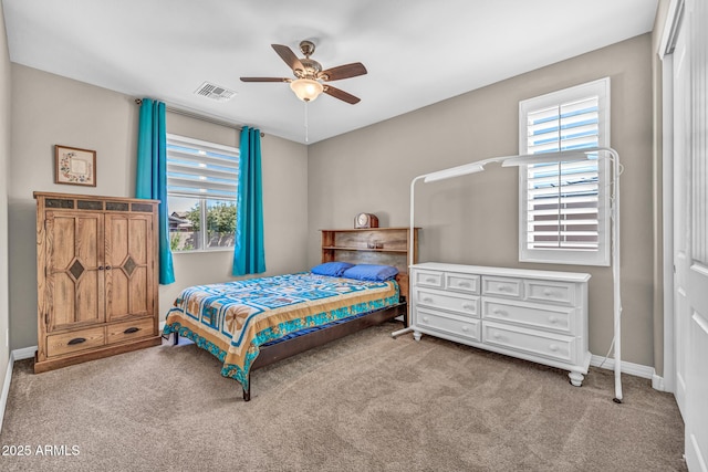 12932 W Cassia Trl, Peoria, AZ 85383 - bedroom with carpet and a ceiling fan