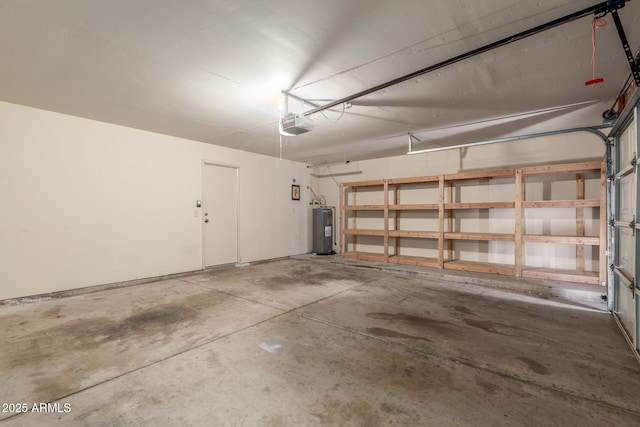 619 E Jensen St Unit 34, Mesa, AZ 85203 - garage featuring water heater and a garage door opener