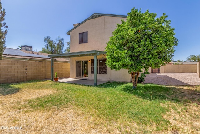 619 E Jensen St Unit 34, Mesa, AZ 85203 - back of house featuring a patio and stucco siding
