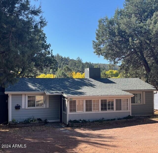 view of ranch-style home