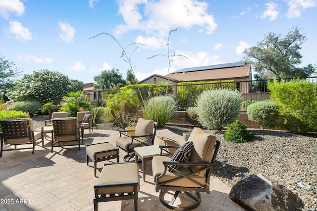 12904 W Dale Ln, Peoria, AZ 85383 - view of patio / terrace with a fenced backyard
