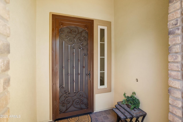 12904 W Dale Ln, Peoria, AZ 85383 - property entrance featuring stucco siding