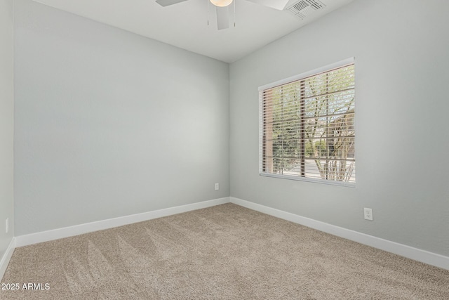 9224 W Raymond St, Tolleson, AZ 85353 - carpeted spare room featuring plenty of natural light and ceiling fan