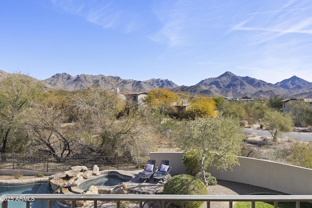 property view of mountains