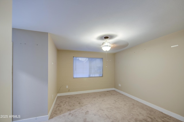 10620 W Clair Dr, Sun City, AZ 85351 - unfurnished room featuring ceiling fan, baseboards, and carpet floors