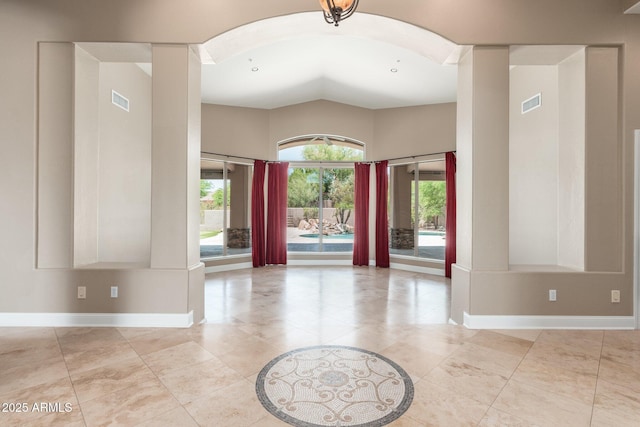 12120 E Cortez Dr, Scottsdale, AZ 85259 - tiled entrance foyer with baseboards