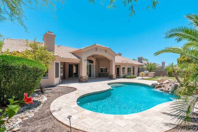 12120 E Cortez Dr, Scottsdale, AZ 85259 - view of pool with a patio