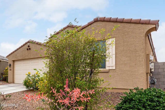 view of property exterior featuring stucco siding