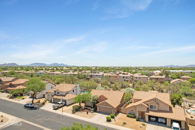 4131 E Cascalote Dr, Cave Creek, AZ 85331 - aerial perspective of suburban area featuring mountains