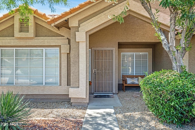 4131 E Cascalote Dr, Cave Creek, AZ 85331 - entrance to property with stucco siding