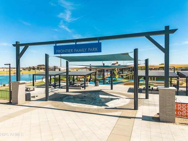 22652 E Lords Way, Queen Creek, AZ 85142 - view of home's community with a water view