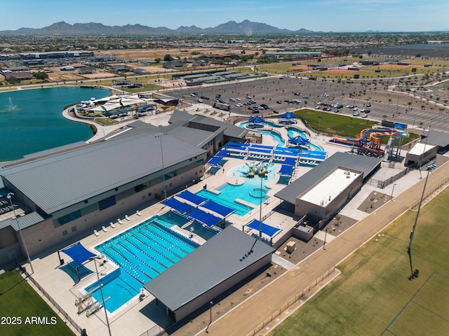 22652 E Lords Way, Queen Creek, AZ 85142 - drone / aerial view of mountains