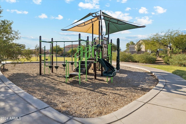 view of community playground