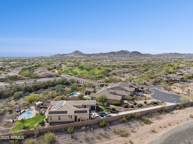 31490 N 126th Ln, Peoria, AZ 85383 - aerial view featuring a residential view and a mountain view