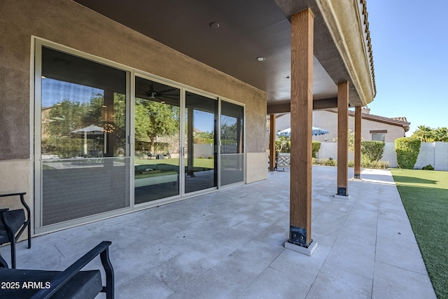 22709 S 202nd St, Queen Creek, AZ 85142 - view of patio / terrace with fence