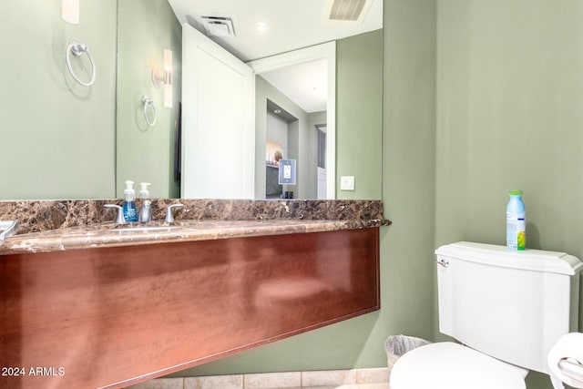 120 E Rio Salado Pkwy Unit 201, Tempe, AZ 85281 - bathroom featuring toilet and vanity