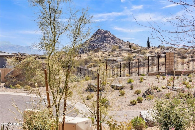 property view of mountains