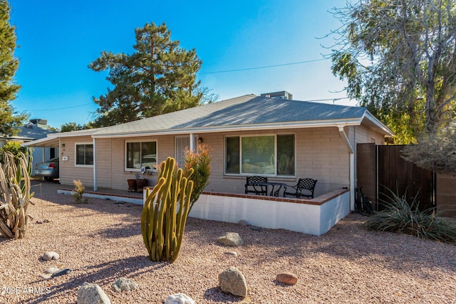 view of ranch-style house