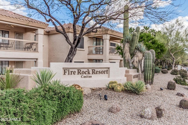 9253 N Firebrick Dr Unit 117, Fountain Hills, AZ 85268 - view of community sign