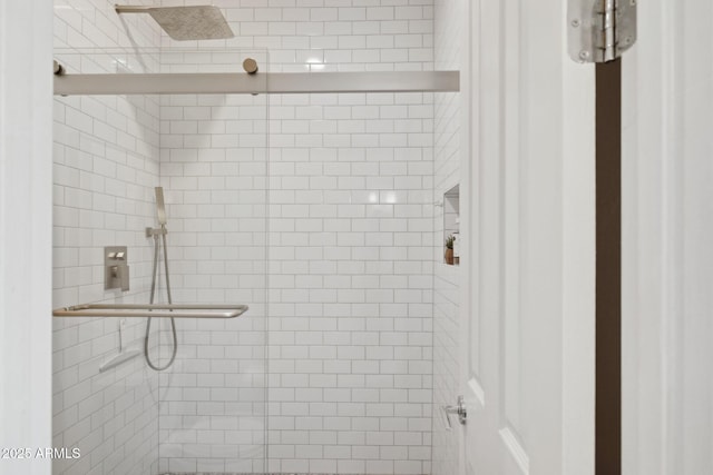 full bath featuring a stall shower