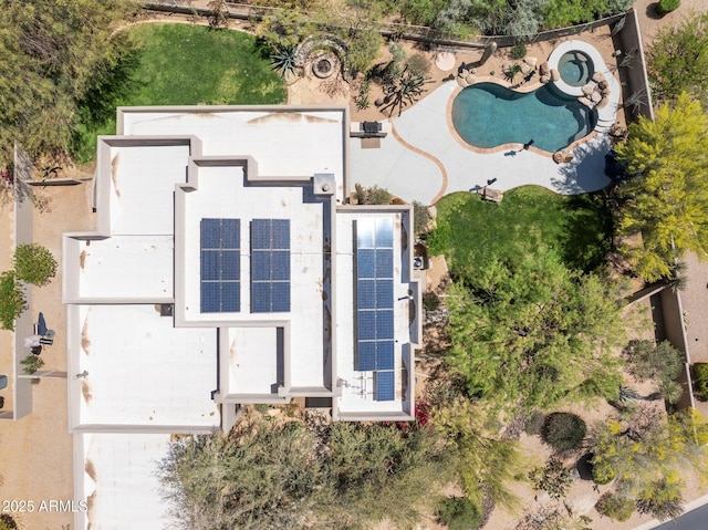 aerial view