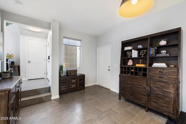 entrance foyer with baseboards