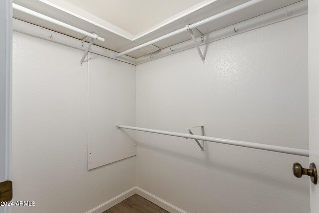 455 S Delaware Dr Unit 120, Apache Junction, AZ 85120 - walk in closet featuring wood finished floors